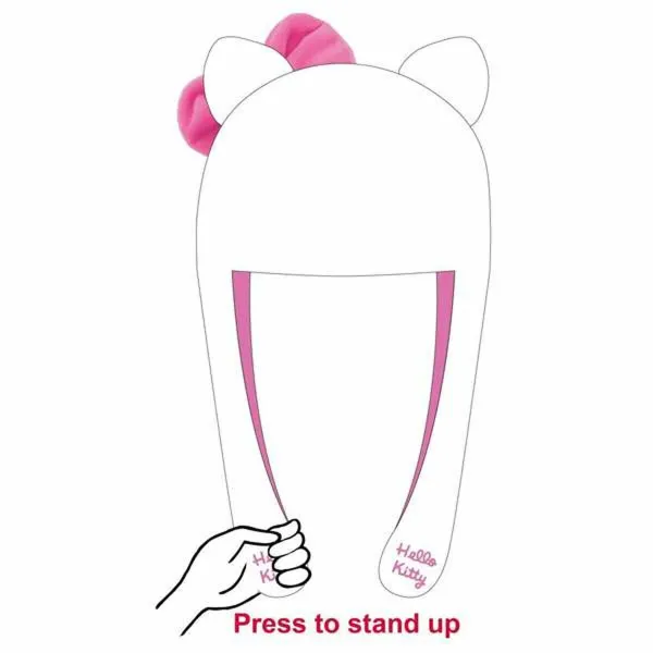 Child Cap Hello Kitty White