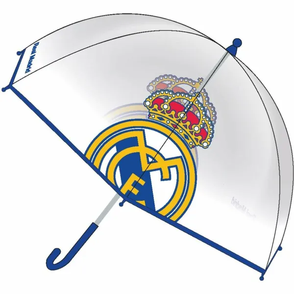 Lietussargs Real Madrid C.F. Caurspīdīgs 45 cm