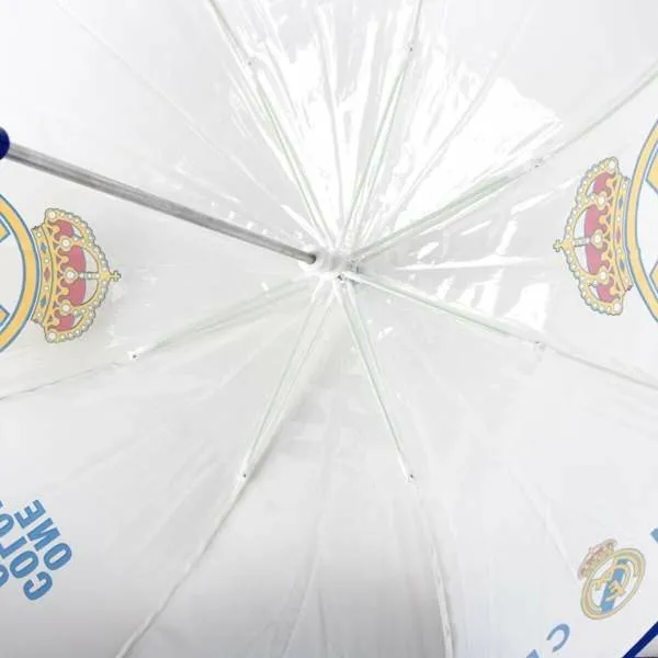 Lietussargs Real Madrid C.F. Caurspīdīgs 45 cm