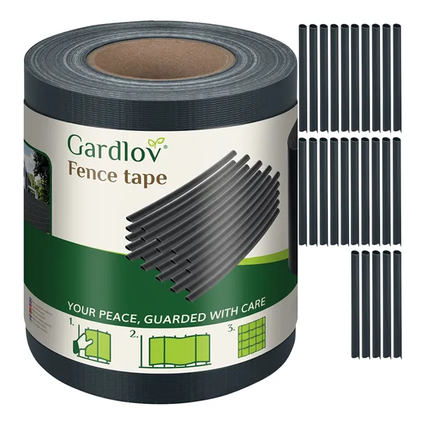 Tvoros juosta 19cmx35m 630g/m2 antracitas 23703