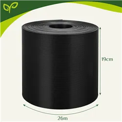 Aitausnauha 19cmx26m 700g/m2 antrasiitti 23909