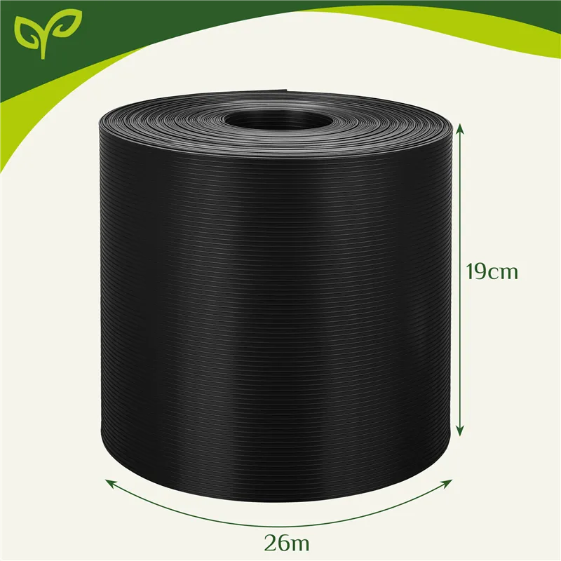 Tvoros juosta 19 cm x 26 m, 700 g/m2, antracito spalvos, 23909