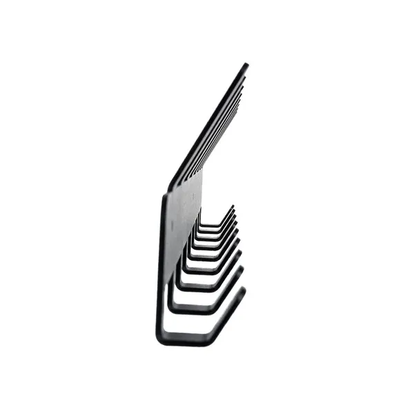 Wall hanger (17 hooks) - black