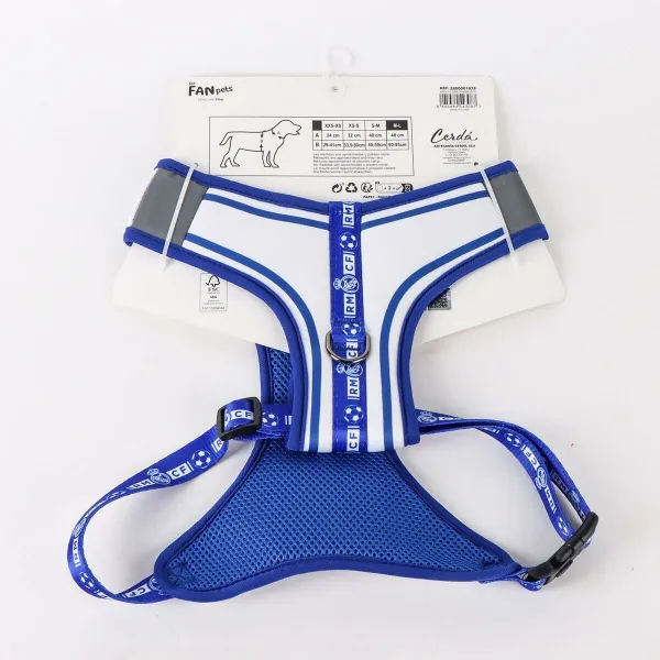 Dog Harness Real Madrid C.F. Blue M/L