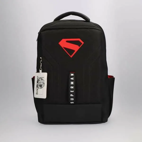 Rento reppu Superman Musta