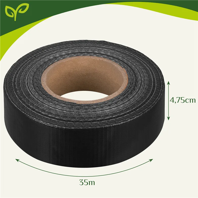 Tvoros juosta 4,75cmx35m 450g antracitas 23910