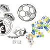 Piirustussetti Real Madrid C.F.