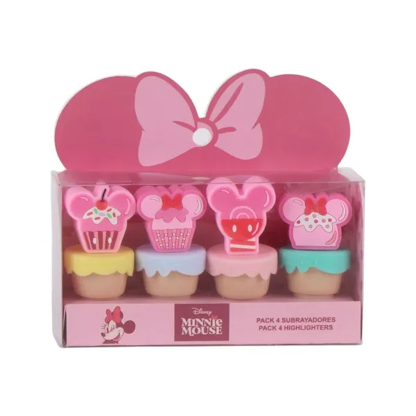 Highlighter Minnie Mouse Pink 5 Pieces