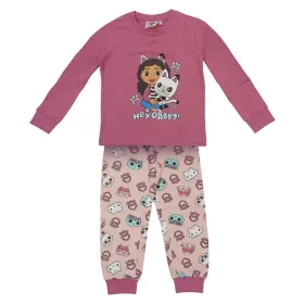 Pidžaama Laste Gabby's Dollhouse Roosa