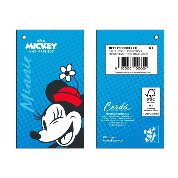 Kleita Minnie Mouse Rozā