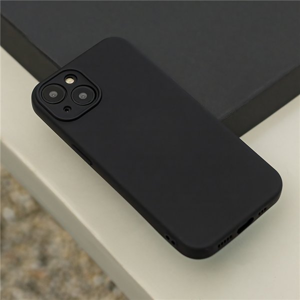 Silicon case for Samsung Galaxy S25 FE black