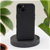 Silicon case for Samsung Galaxy S25 FE black