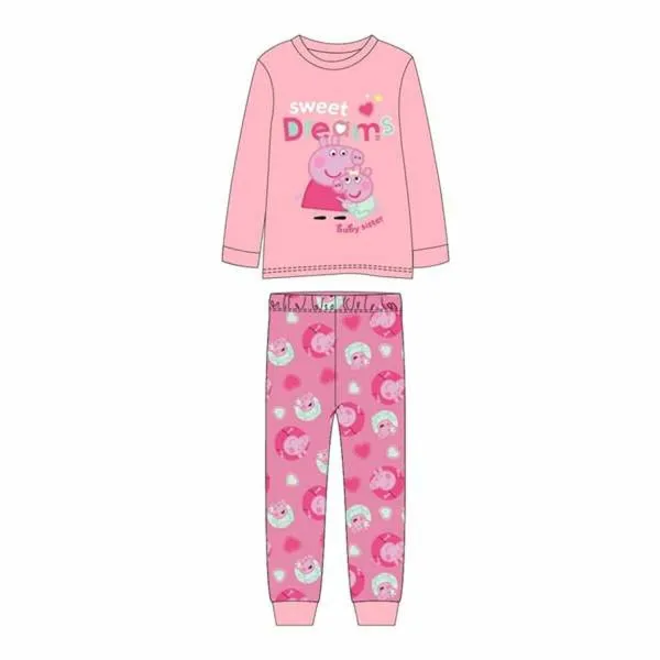 Pyjamat Lasten Peppa Pig Pinkki