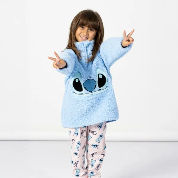 Pajama Bērnu Stitch Zils