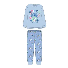 Pidžaama Laste Stitch Sinine
