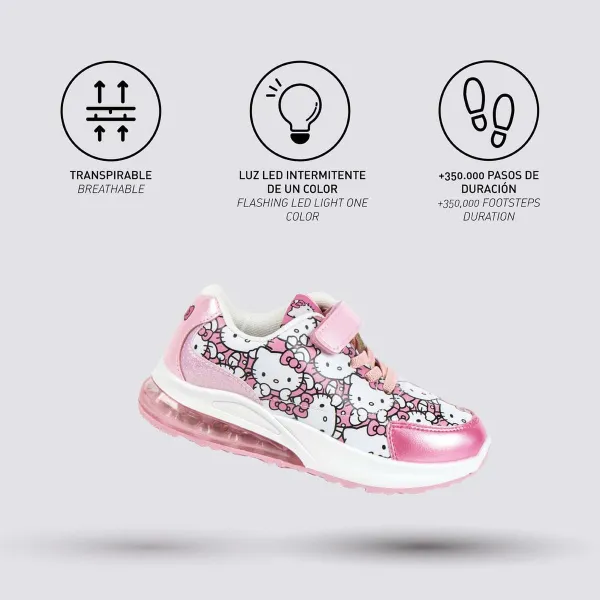 LED spordijalatsid Hello Kitty Roosa