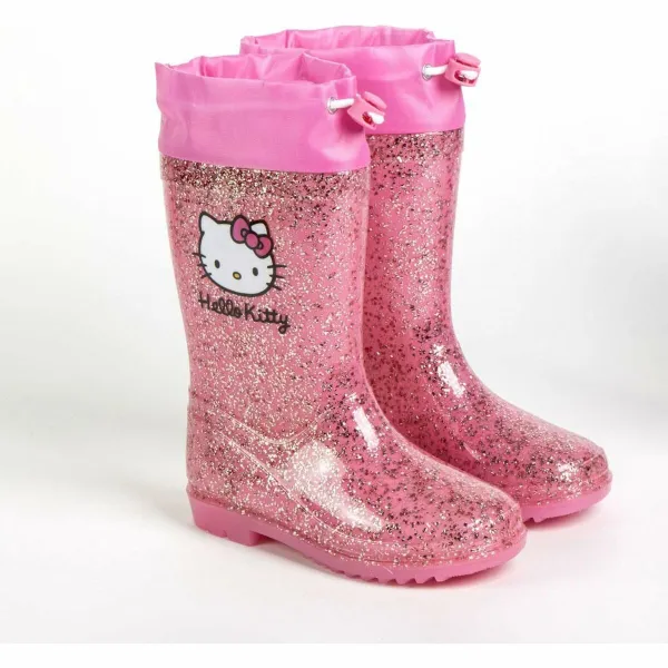 Bērnu zābaciņi Hello Kitty Fuksija