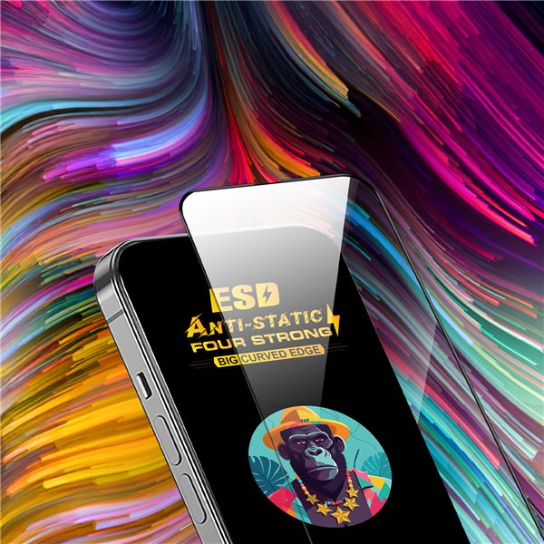 Universal tempered glass 9D OneFit AI-56 6,7&quot