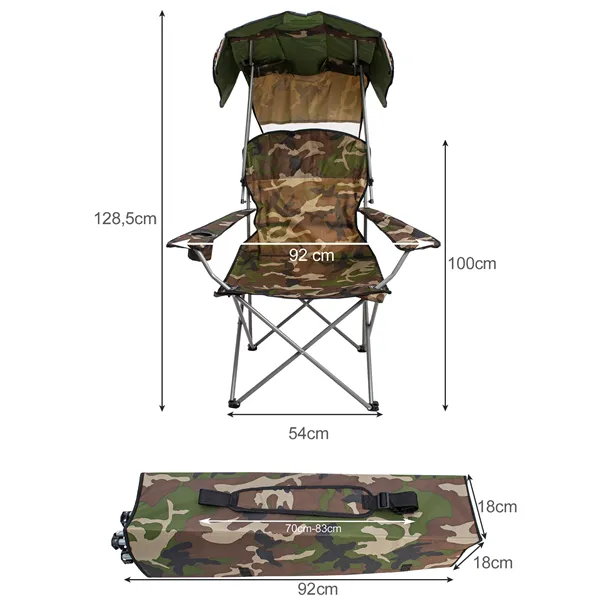 Fishing chair "Panama" camo 23672
