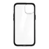 Speck Presidio Perfect-Clear with Impact Geometry - iPhone 15 Plus / 14 Plus Case with MICROBAN Coating (Clear / Black)