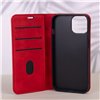 Smart Suede case for Samsung Galaxy S25 FE red