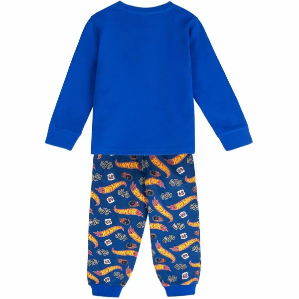 Pyjamat Lasten Hot Wheels Sininen