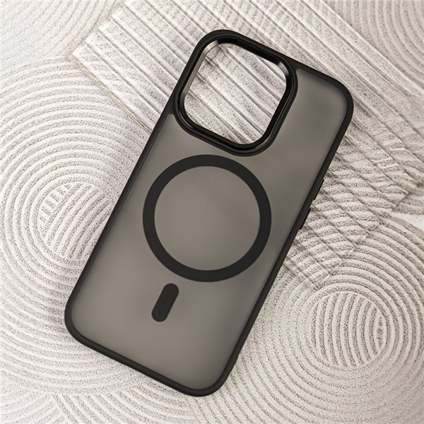 Frozen Mag case for iPhone 17 Pro Max 6,9&quot black open ring