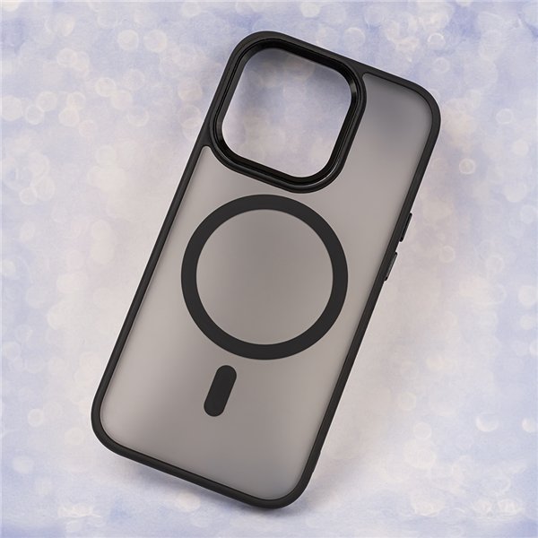 Frozen Mag case for iPhone 17 Pro Max 6,9&quot black open ring