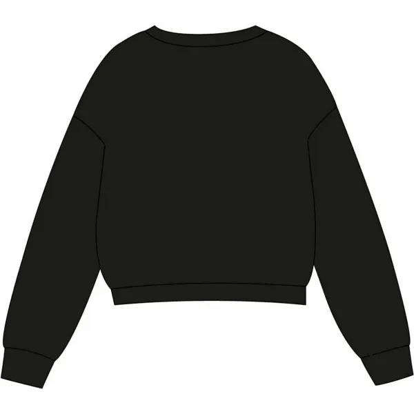 Hoodless Sweatshirt for Girls Hello Kitty Black