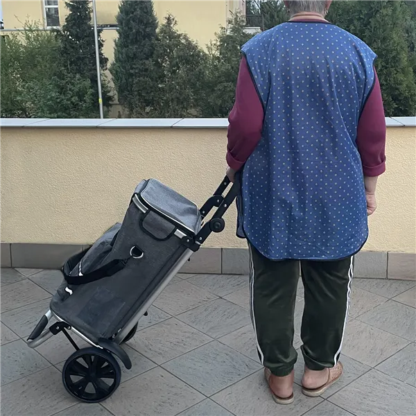Malateci kokkupandav transpordikäru