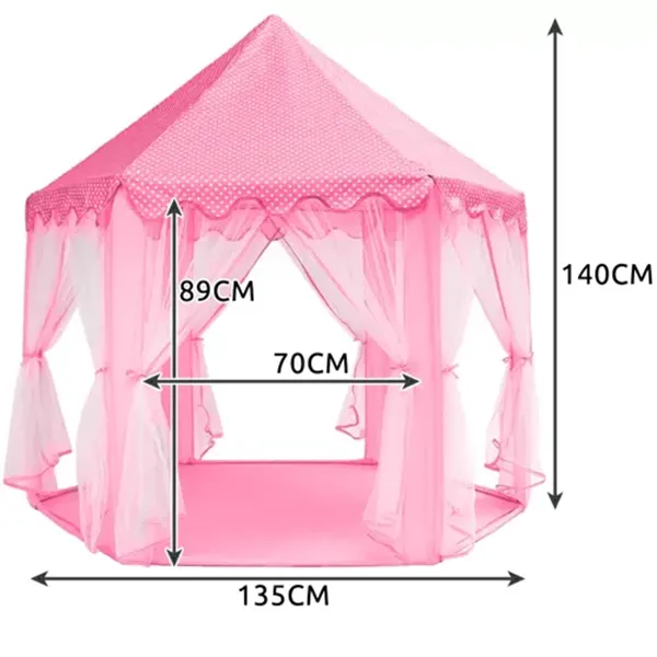 Children's tent pink Kruzzel 23869