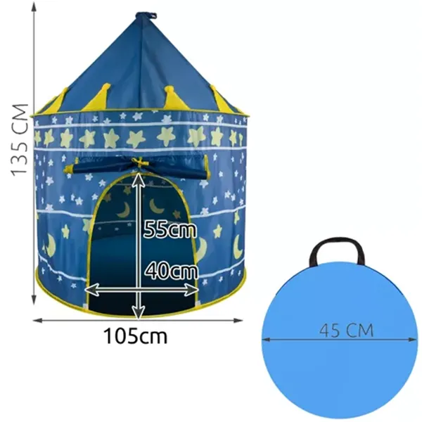Children's tent blue 23474