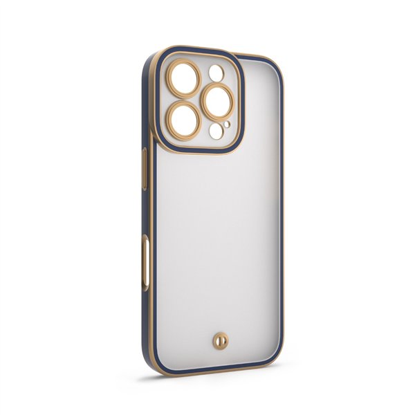 Silky Gold case for iPhone 16 Pro 6,3&quot blue