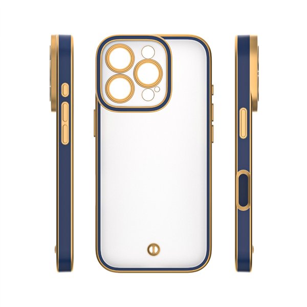 Silky Gold case for iPhone 17 Pro 6,3&quot blue