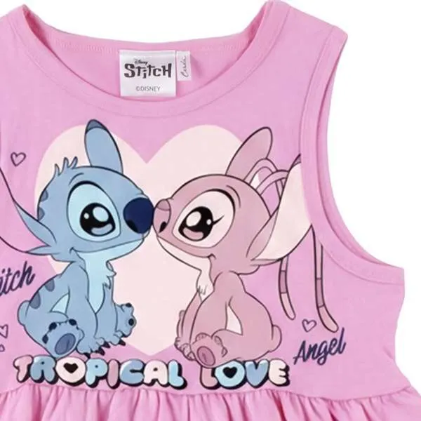Kleita Stitch Rozā