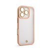 Silky Gold case for iPhone 15 6,1" pink