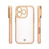 Silky Gold case for iPhone 15 6,1" pink