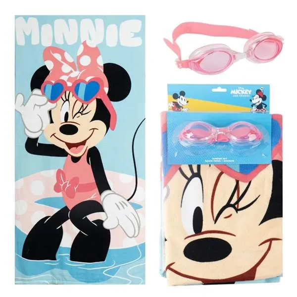 Rantapyyhe Minnie Mouse Sininen