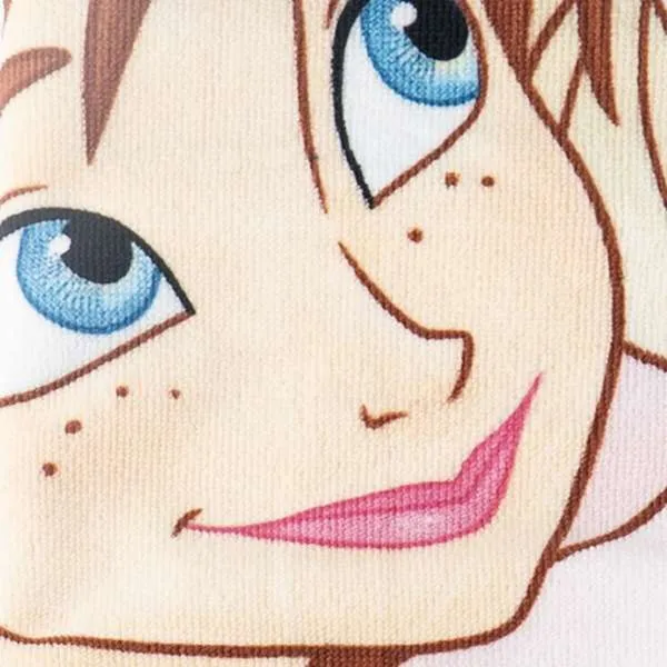 Rantapyyhe Frozen Sininen