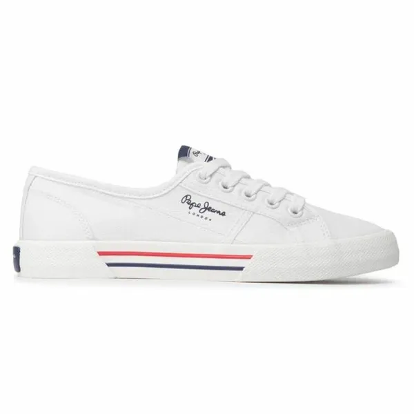 Naiste treeningkingad Pepe Jeans Brady Basic Valge