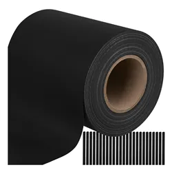 Aitausnauha 19cmx35m 450g/m2 musta 23698