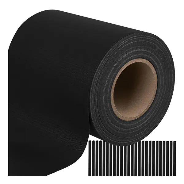 Tvoros juosta 19cmx35m 450g/m2 juoda 23698