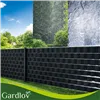 Fencing tape 19cmx35m 450g/m2 black 23698