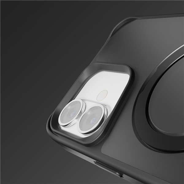 Etteri Matt Mag Ring case for iPhone 17 Pro black