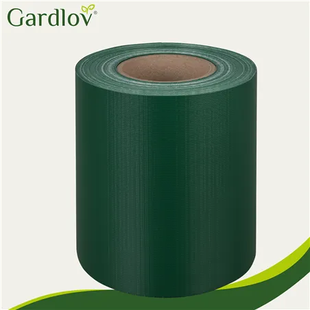 Fencing tape 19cmx35m 450g/m2 green 23699