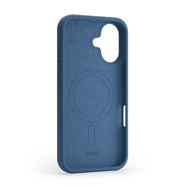 Etteri Silicone Mag case for iPhone 17 Pro light blue