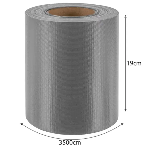 Aitausnauha 19cmx35m 450g/m2 harmaa 23697
