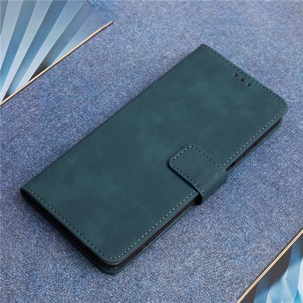 Smart Velvet case for Xiaomi Redmi 15 4G EU / 15 5G EU (171,08 x 82,05 x 8,55) dark green