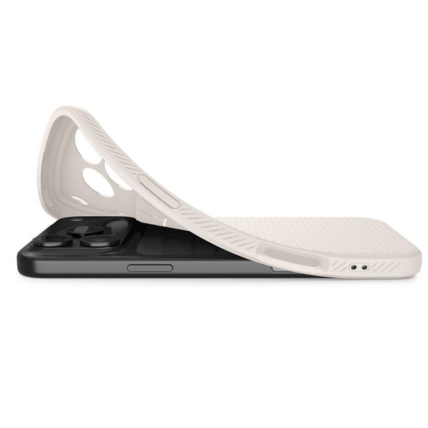 Spigen Liquid Air case for iPhone 17 Pro Max Natural Titanium