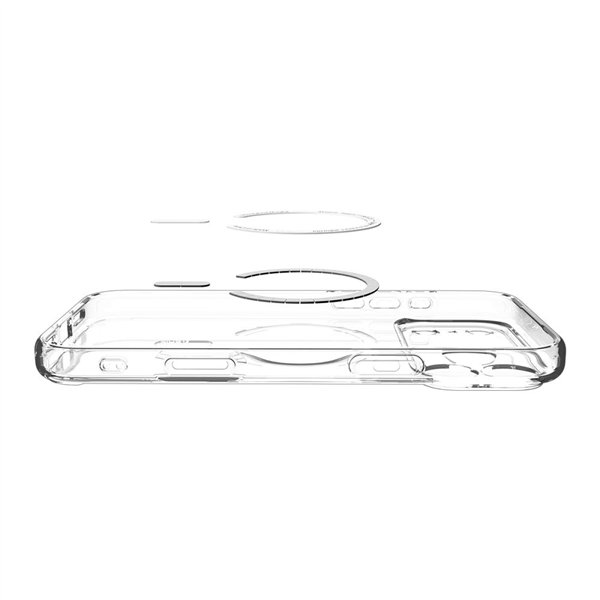 Spigen Ultra Hybrid Mag Magsafe case for iPhone 17 Pro Max Clear/Graphite
